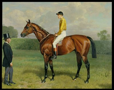 Ormonde, Winner of the 1886 Derby (detail) by Emil Adam